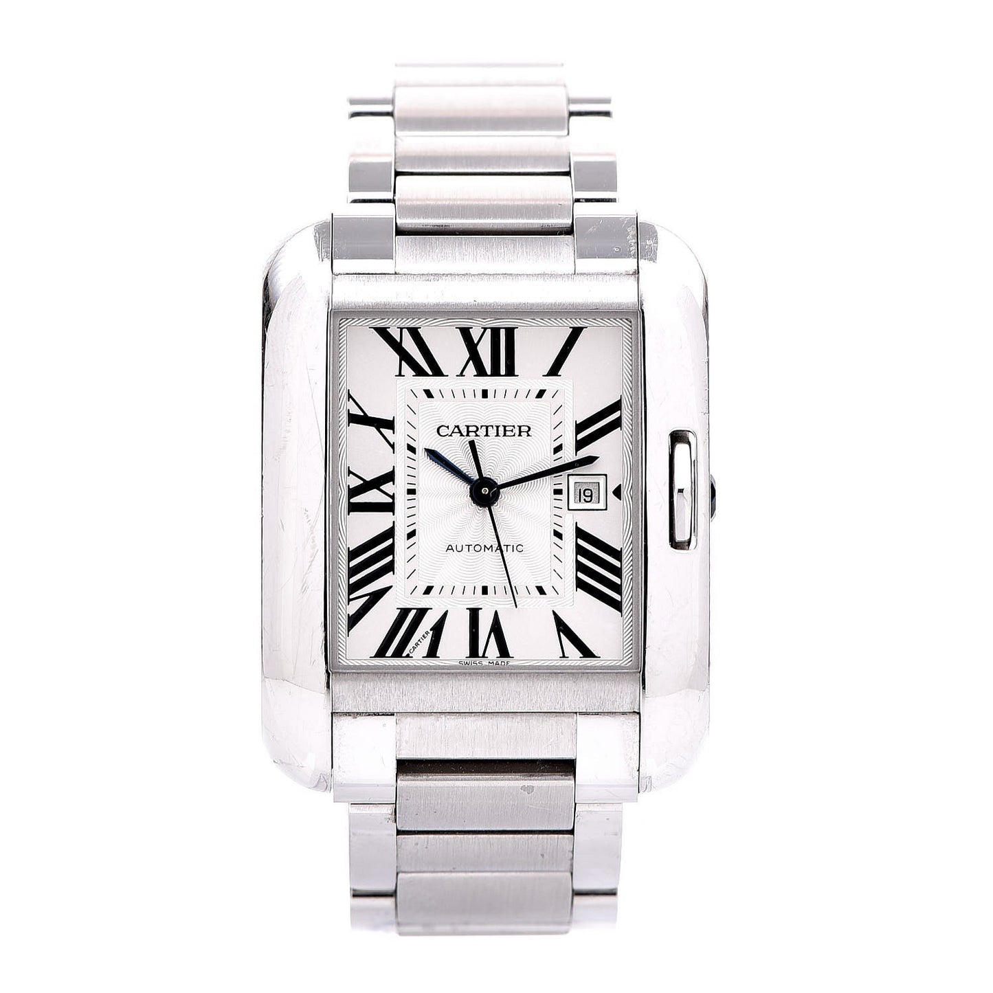 Stainless Steel Tank Anglaise Automatic Watch