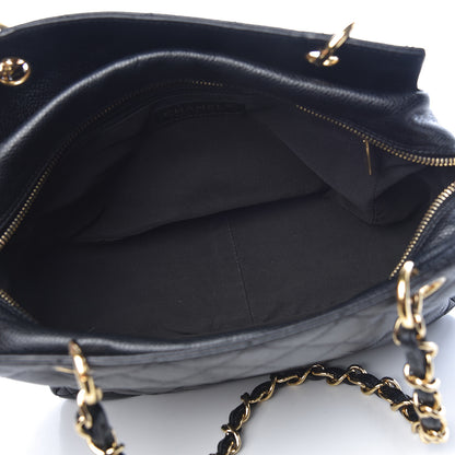 Chanel Caviar Quilted Petit Timeless Tote PTT Black 5 of 13