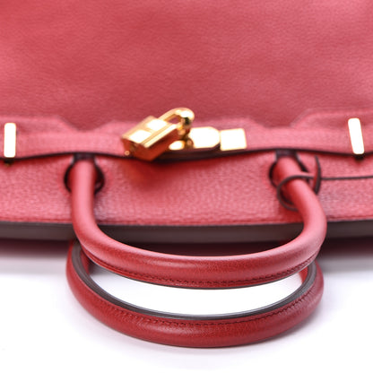 Hermes Togo Birkin 30 Rouge Casaque 30 of 30