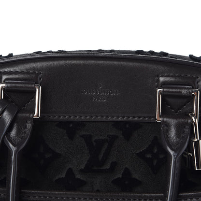 Louis Vuitton Monogram Suede Tuffetage Deauville Cube Gris 8 of 13