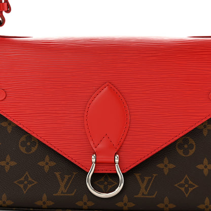 Louis Vuitton Monogram Epi Saint Michel Coquelicot 7 of 13