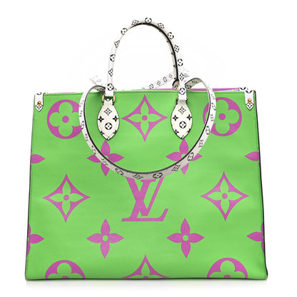 Louis Vuitton Monogram Giant Onthego GM Pink Lilac 1 of 12