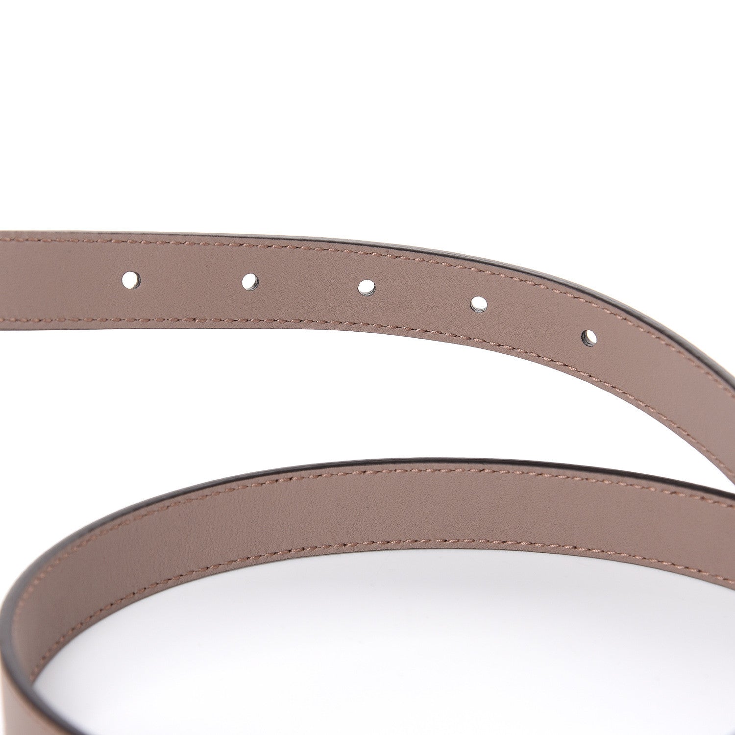 Gucci Calfskin Double G 20mm Belt 100 40 Porcelain Rose 4 of 6