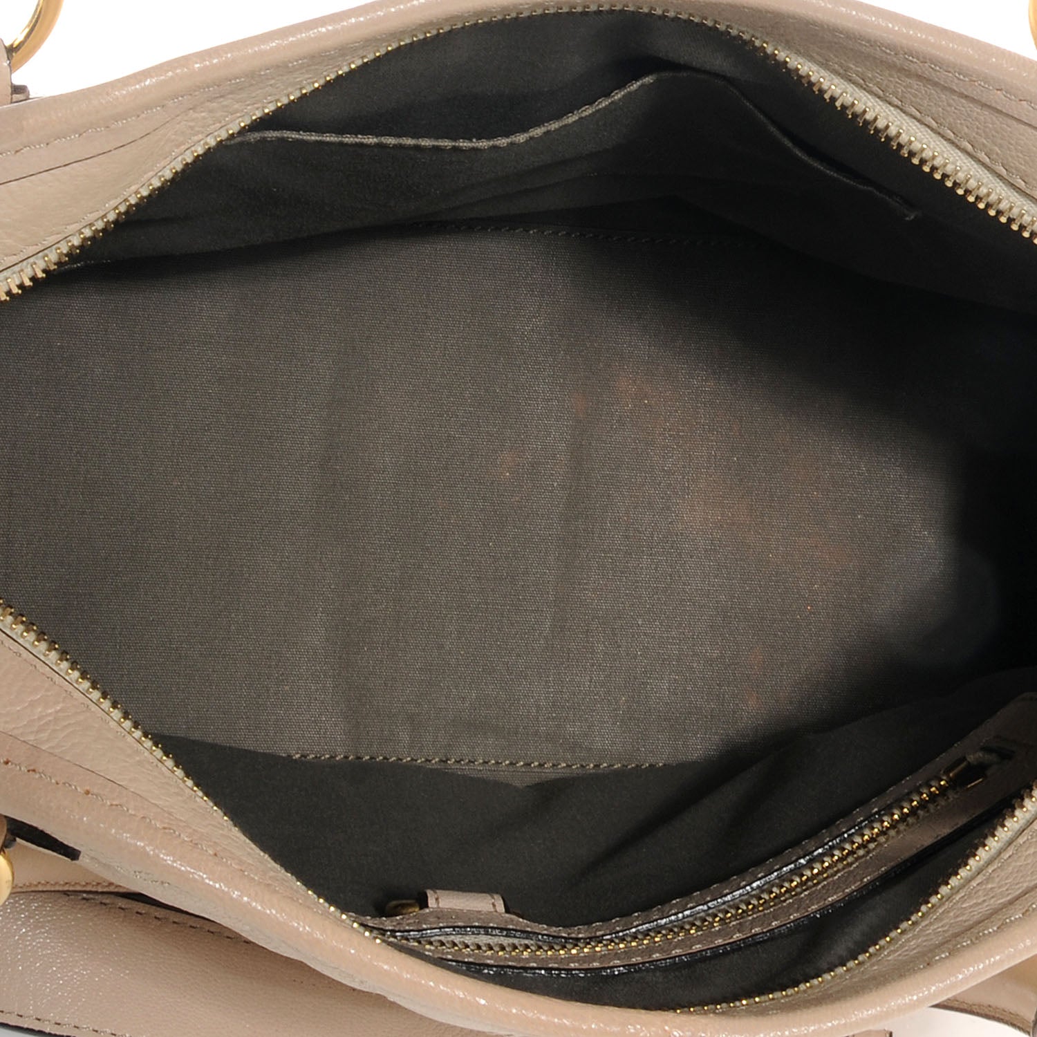 Marc Jacobs Goatskin Lacquered Quilting Class Satchel Ivory 5 of 8