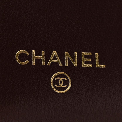 Chanel Caviar Quilted Compact Flap Wallet Black 6 of 9