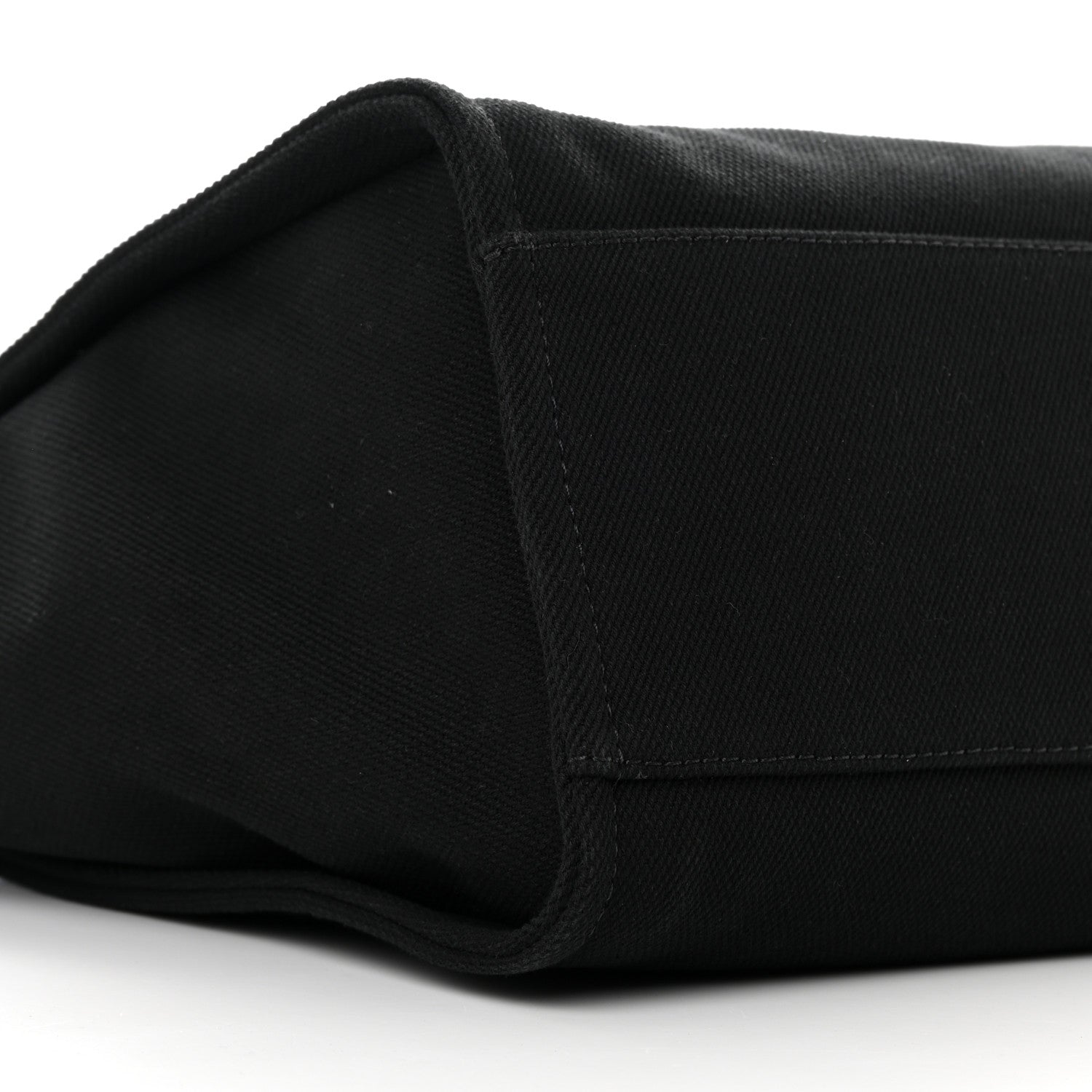 Chanel Canvas Pearl Medium Deauville Tote Black 9 of 11