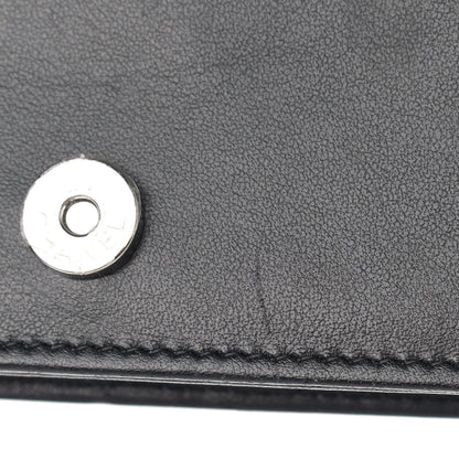 Chanel Lambskin Camellia Embossed Wallet on Chain WOC Black 11 of 11