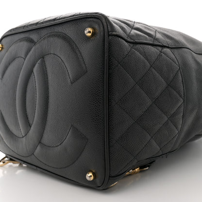 Chanel Caviar Quilted Drawstring Backpack Black 11 of 15