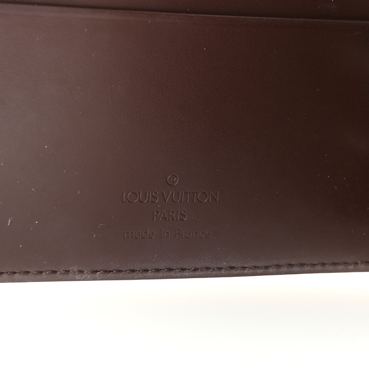 Epi Medium Ring Agenda Cover Moka
