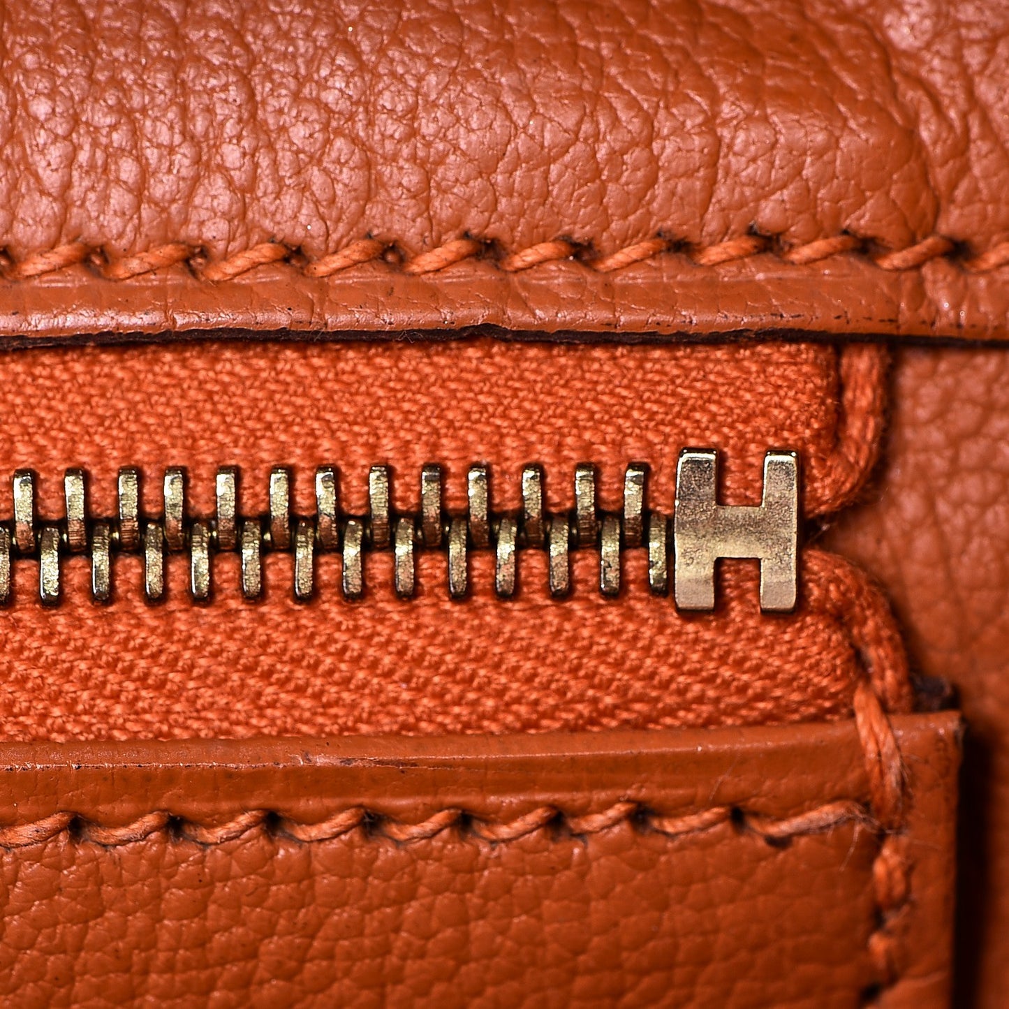 Epsom Birkin 30 Orange