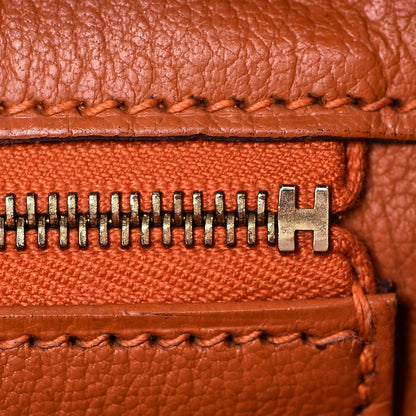 Hermes Epsom Birkin 30 Orange 15 of 41