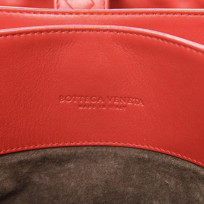 Bottega Veneta Light Calf Intrecciato Small Roma Fraise 6 of 9