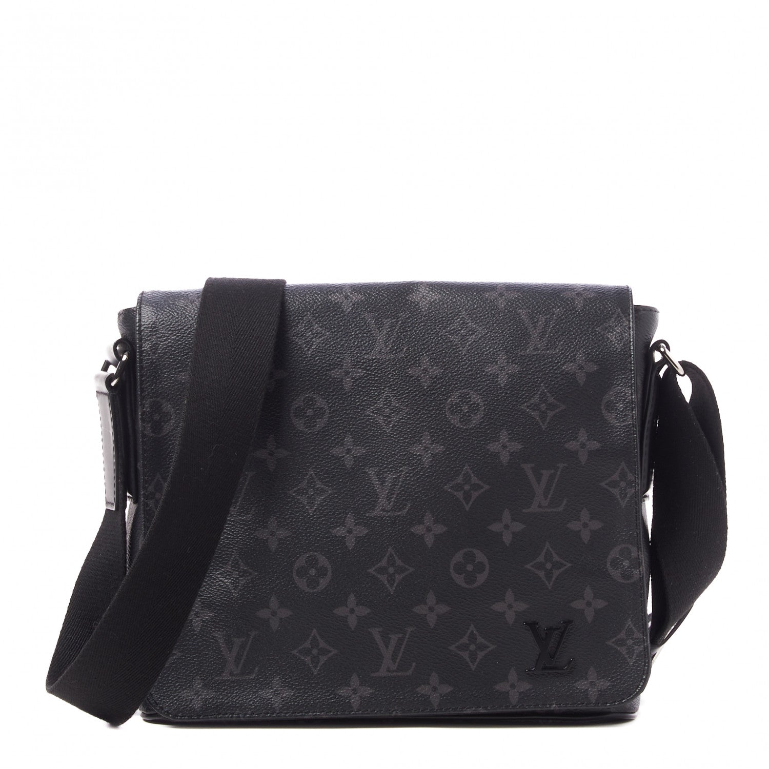 Louis Vuitton Monogram Eclipse District PM Black 1 of 7