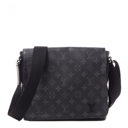 Louis Vuitton Monogram Eclipse District PM Black 1 of 7