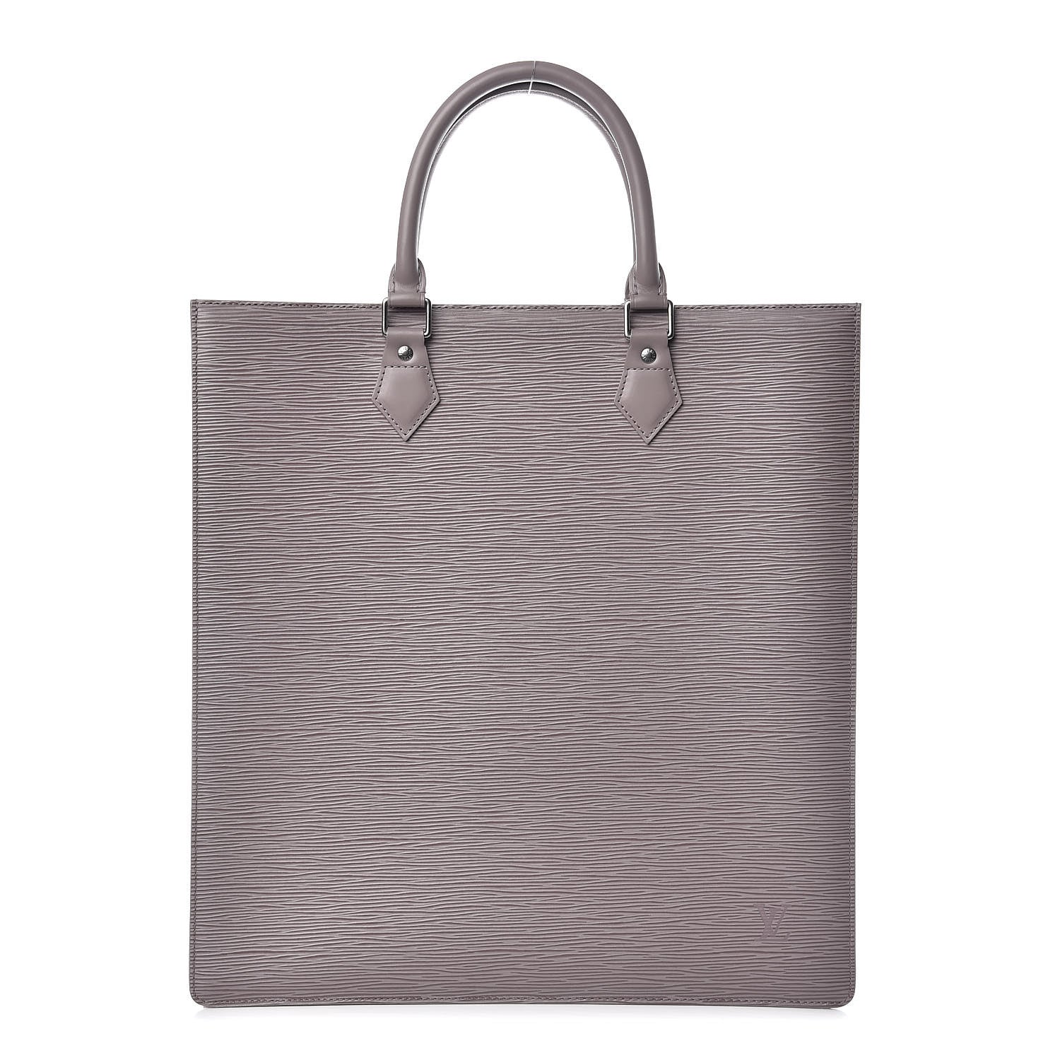 Louis Vuitton Epi Sac Plat GM Lilac 1 of 8