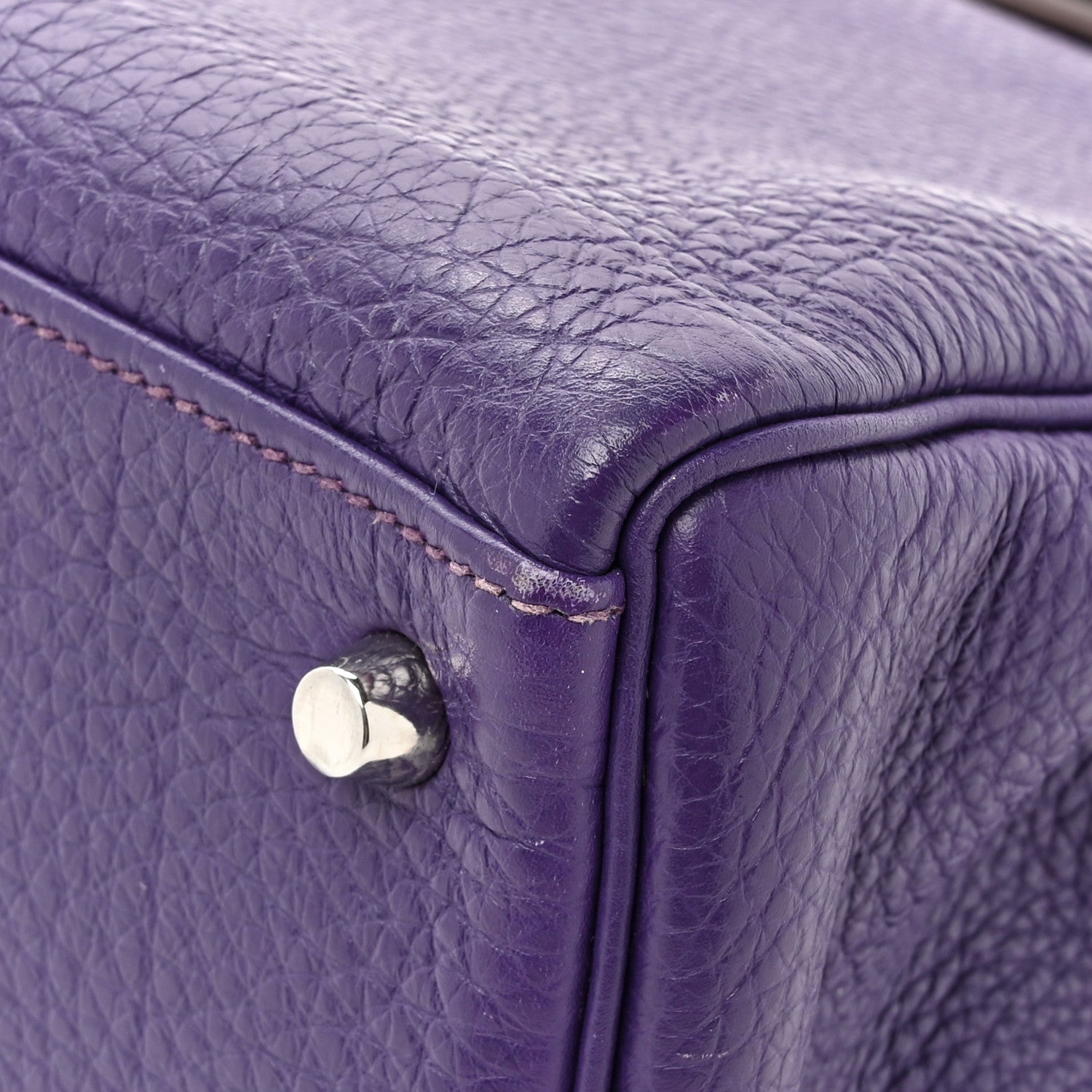 Hermes Togo Kelly Retourne 35 Iris 15 of 17