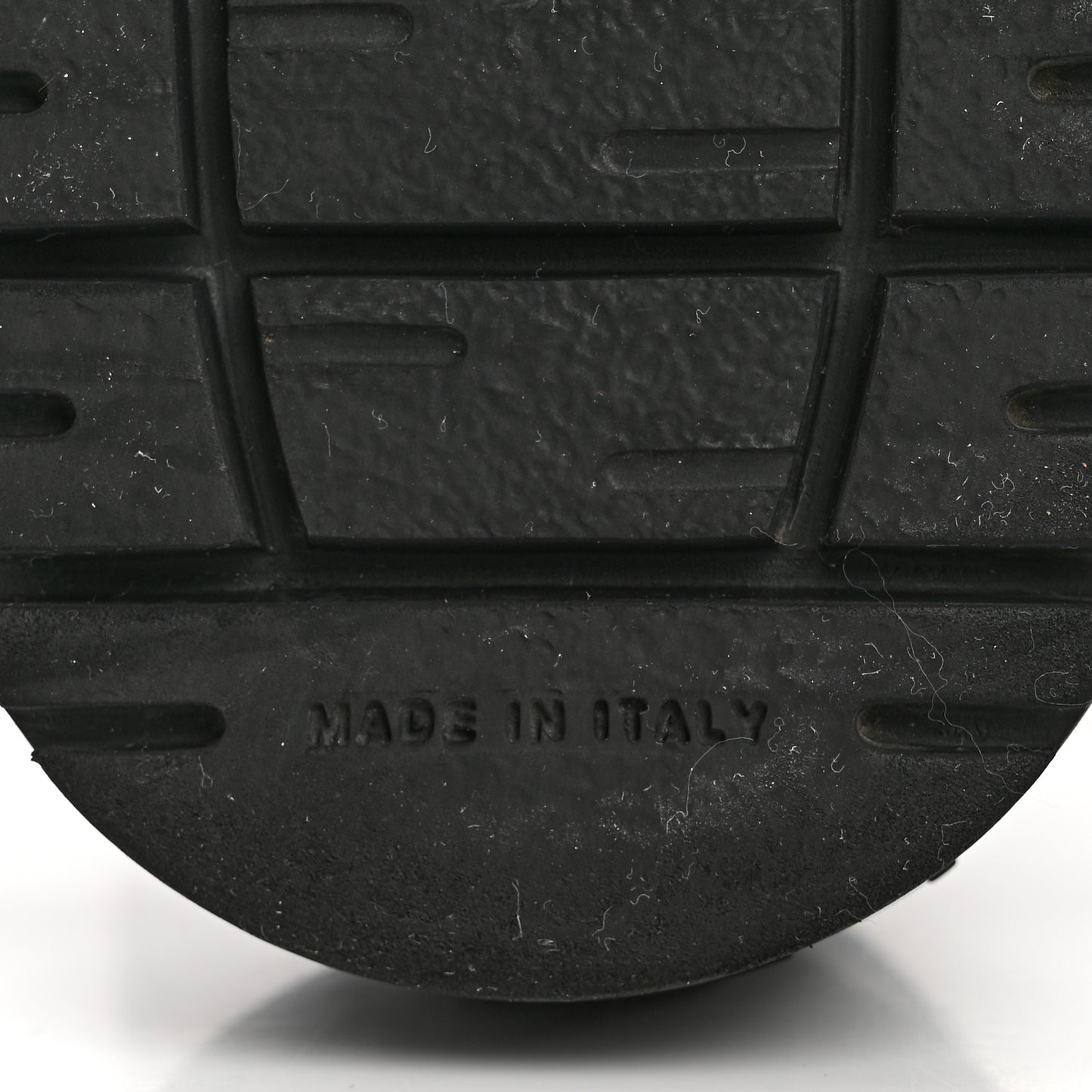 Vitello Abrasivato Fendigraphy 50mm Loafers 36 Black