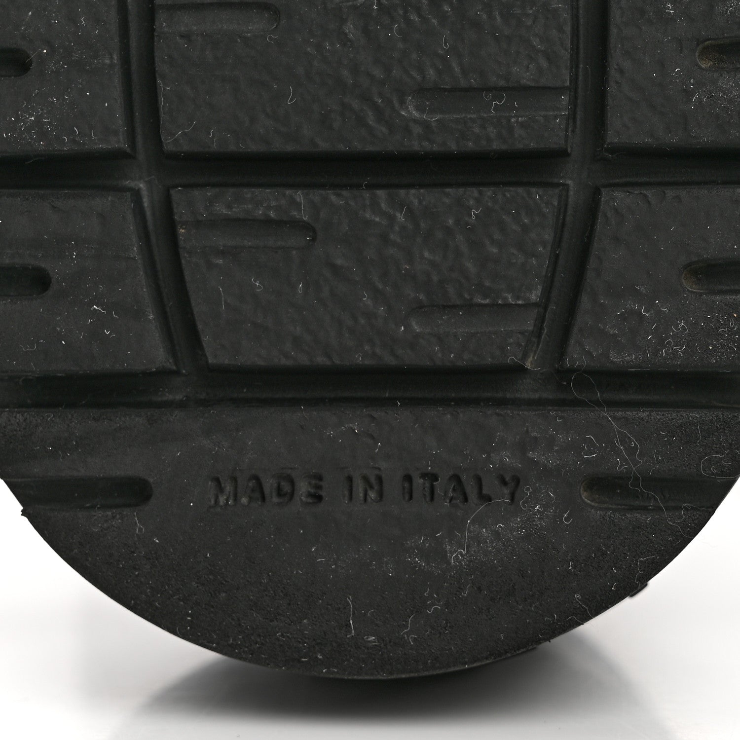 Fendi Vitello Abrasivato Fendigraphy 50mm Loafers 36 Black 9 of 15