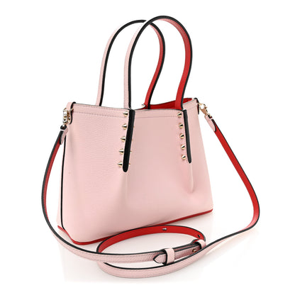 Christian Louboutin Calfskin Empire Spiked Mini Cabarock Shopper Tote Poupee 3 of 10
