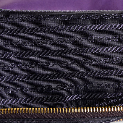Prada Tessuto Nylon Pietre Jeweled Shoulder Bag Anemone 9 of 11