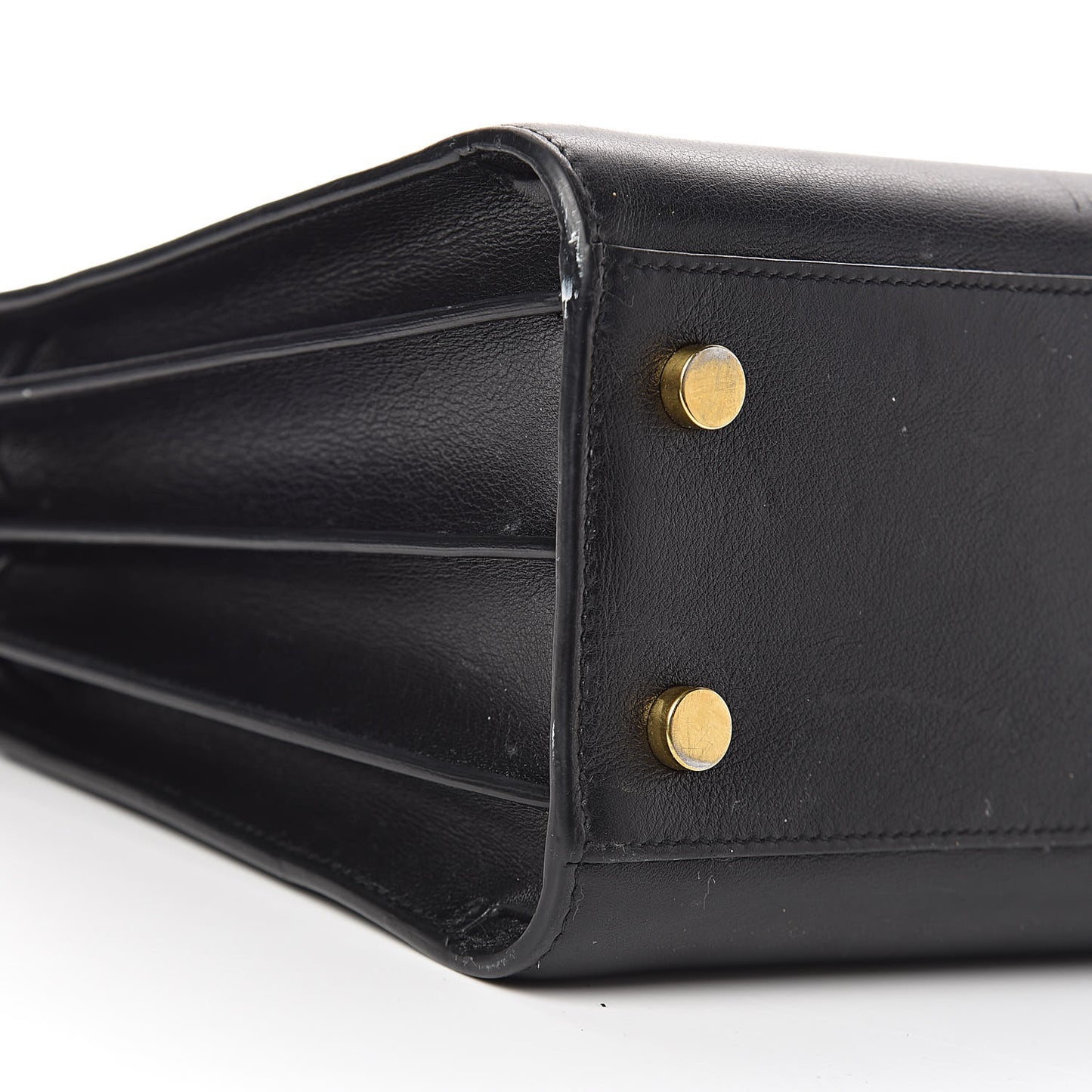 Calfskin Love Patchwork Baby Sac De Jour Black