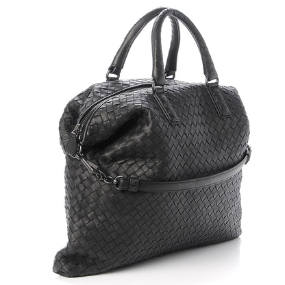 Bottega Veneta Nappa Intrecciato Medium Convertible Tote Nero Black 7 of 12