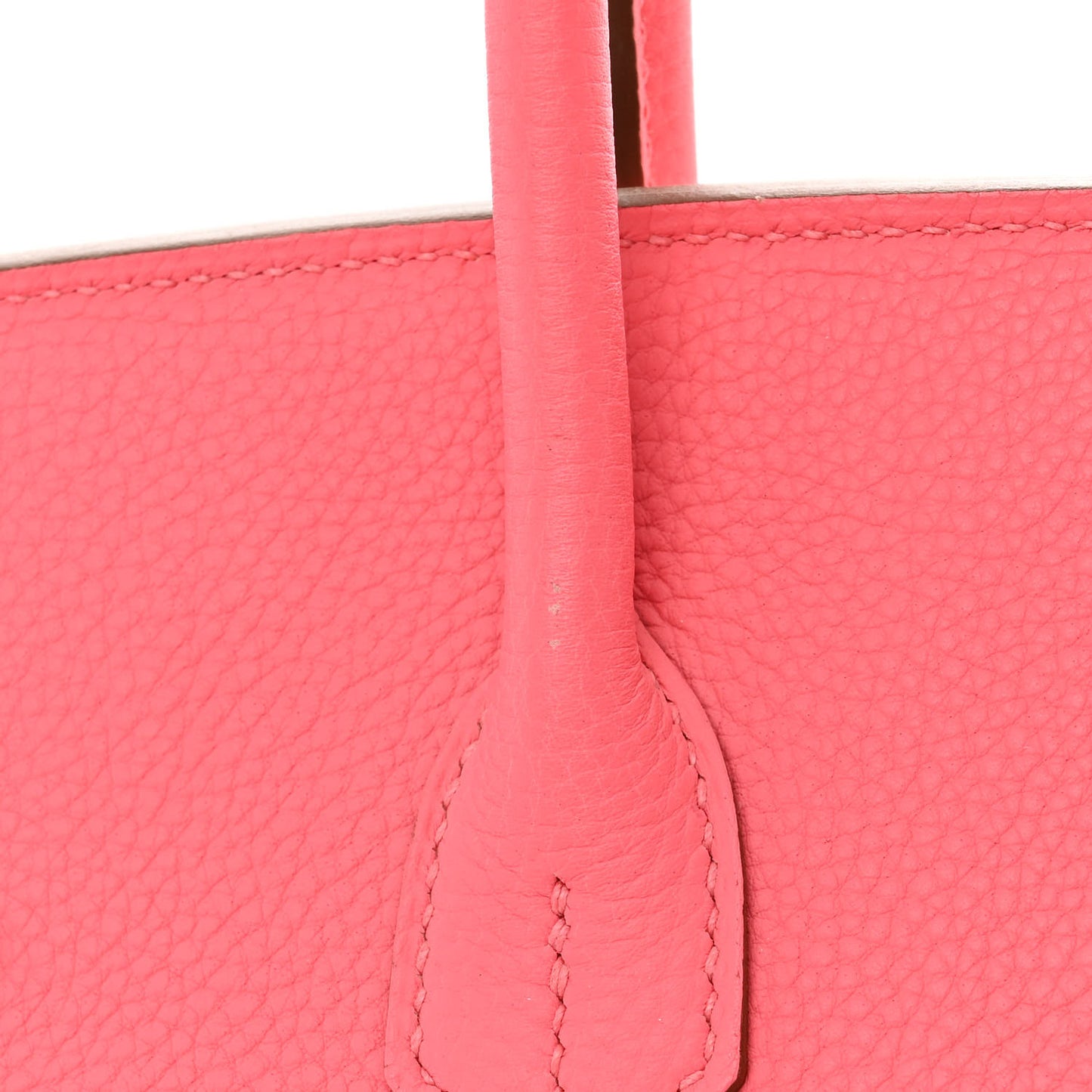 Togo Birkin 35 Rose Lipstick