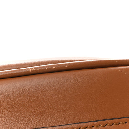 Prada Soft Calfskin Arque Shoulder Bag Cognac 11 of 11