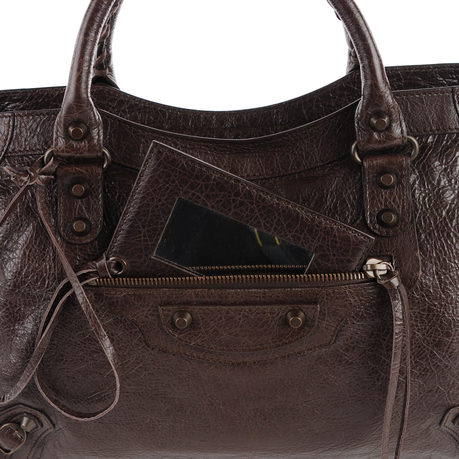 Balenciaga Agneau Classic Hardware City Charbon 6 of 14