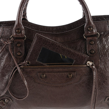 Balenciaga Agneau Classic Hardware City Charbon 6 of 14