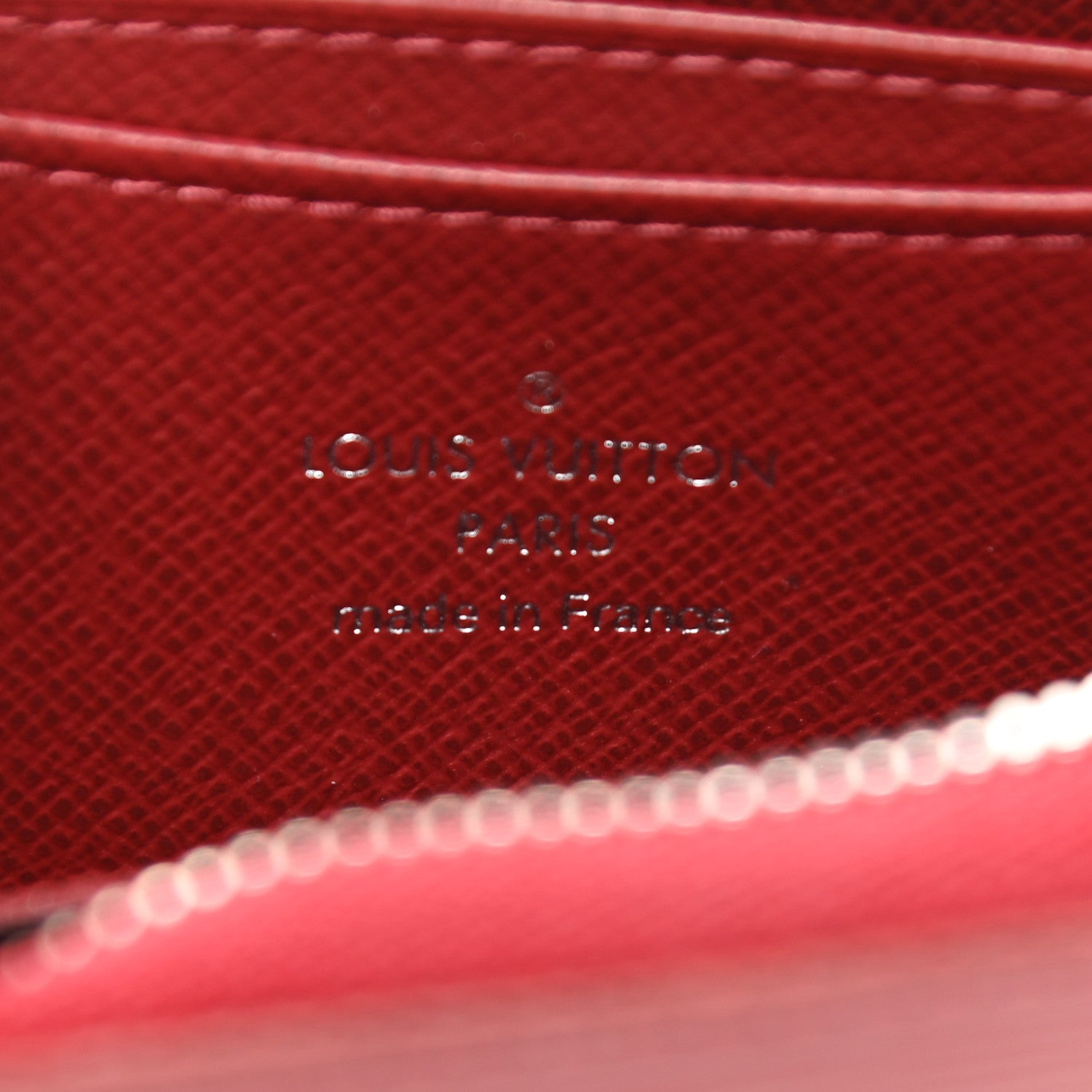 Louis Vuitton Epi Zippy Coin Purse Rubis 6 of 6