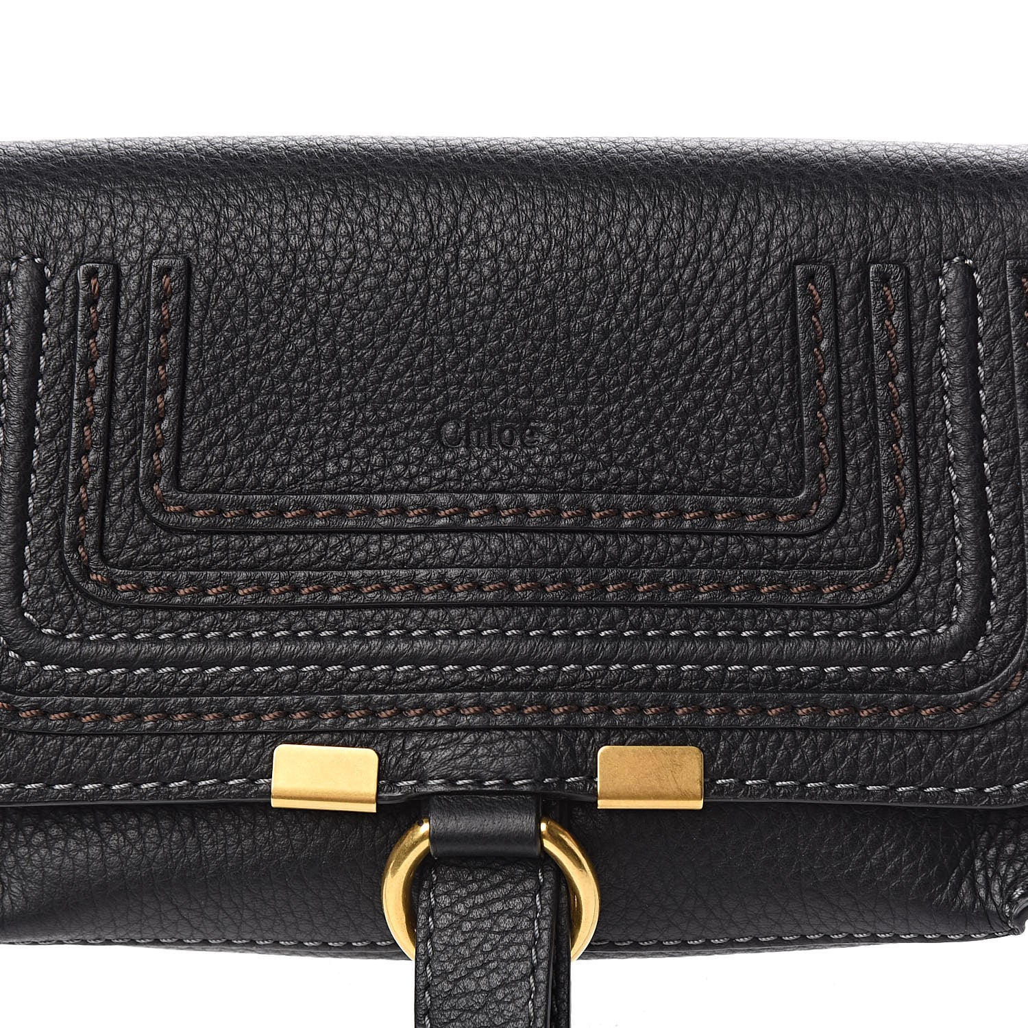 Chloe Calfskin Marcie Convertible Belt Bag Black 10 of 12