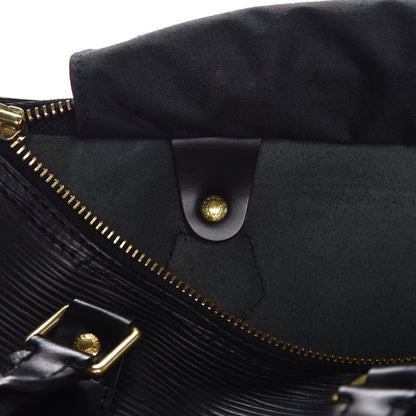 Louis Vuitton Epi Speedy 25 Black 8 of 9