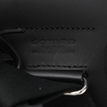 Goyard Goyardine Calfskin Alpin MM Backpack Black 7 of 15