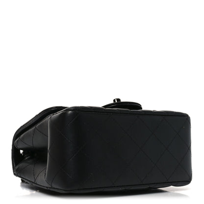 Chanel Lambskin Quilted Mini Square Flap So Black 4 of 10
