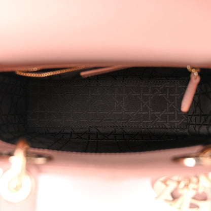 Christian Dior Lambskin Cannage Small My ABCDior Lady Dior Fard 5 of 11