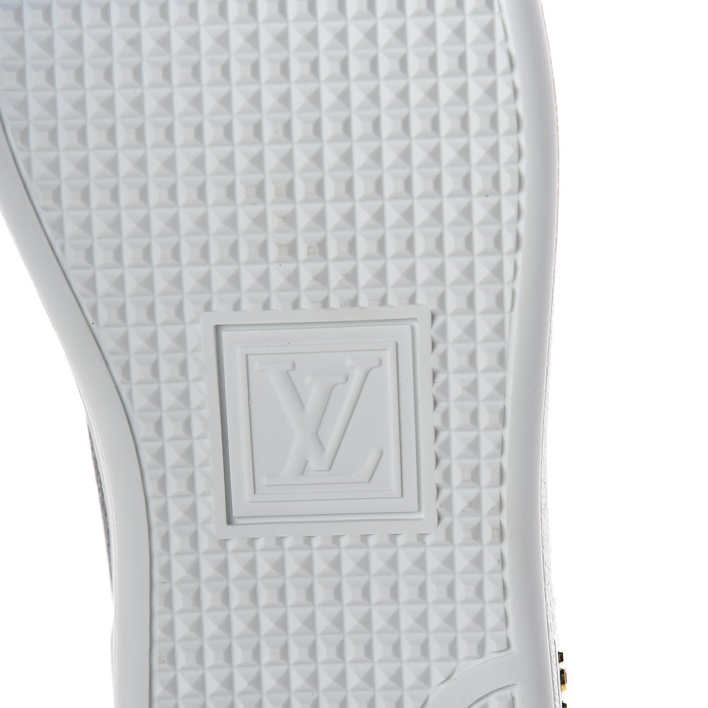 Calfskin Monogram LV Black Heart Sneakers 37 Cacao