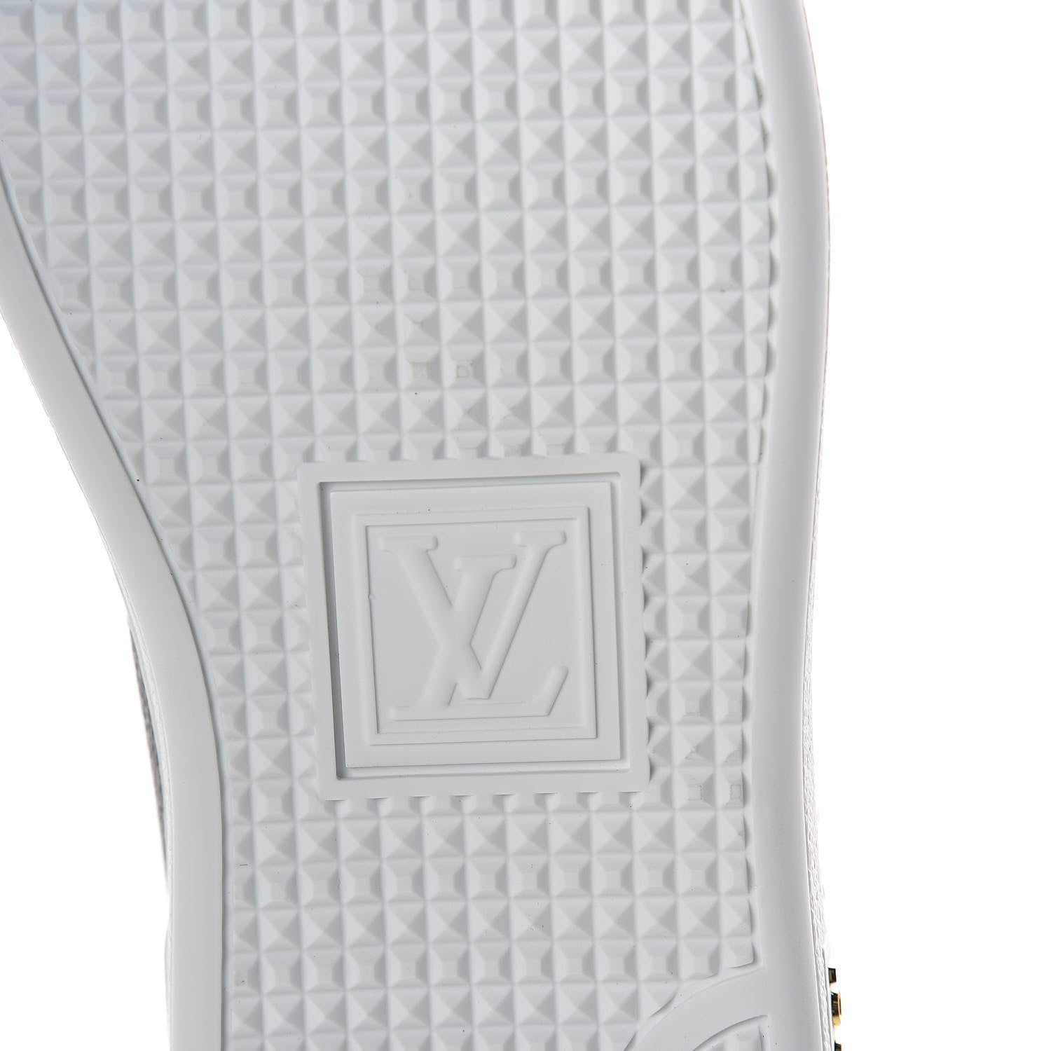 Louis Vuitton Calfskin Monogram LV Black Heart Sneakers 37 Cacao 6 of 7