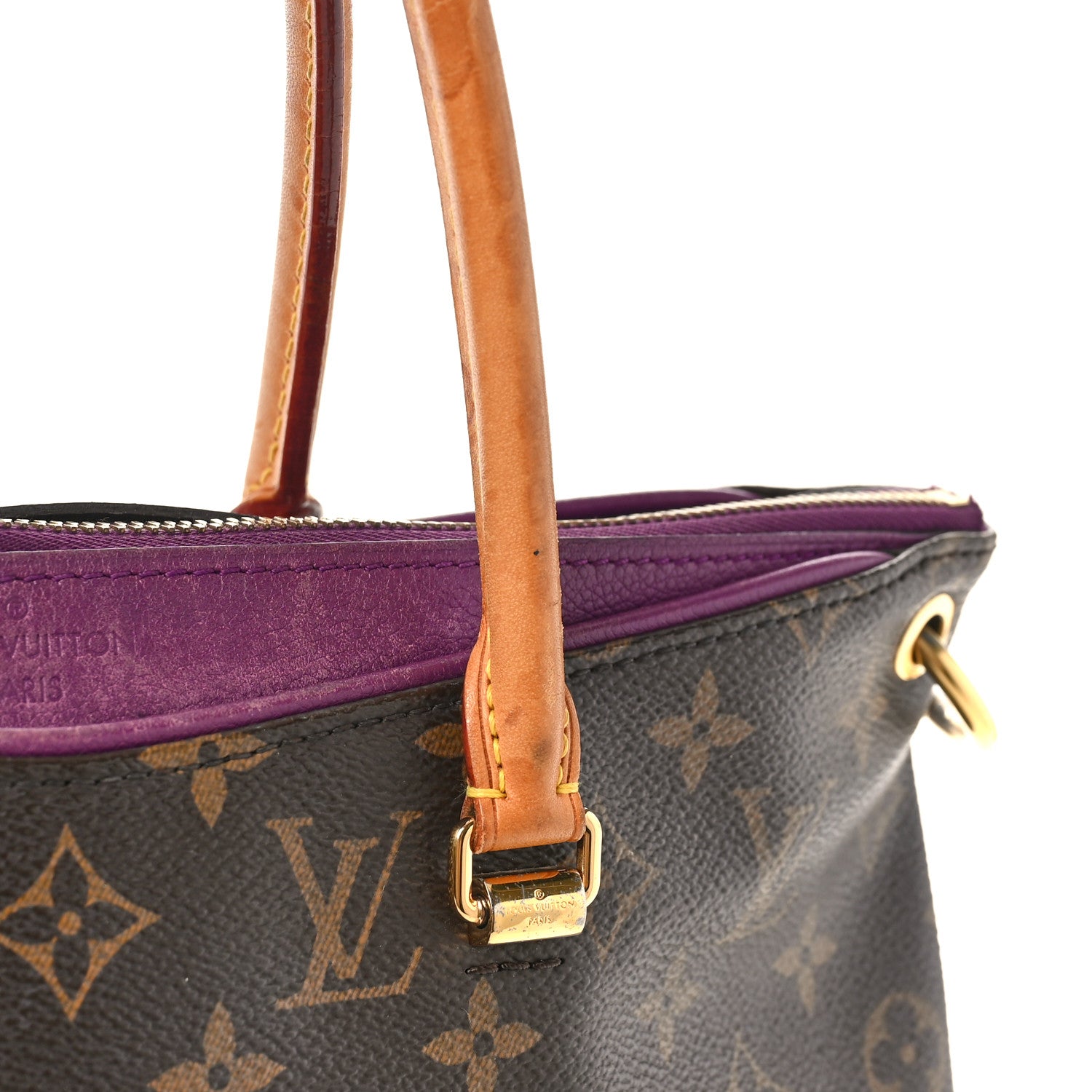 Louis Vuitton Monogram Pallas Aurore 9 of 9