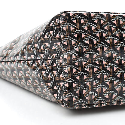 Goyard Goyardine Saint Louis Claire Voie PM Black Pink 10 of 11