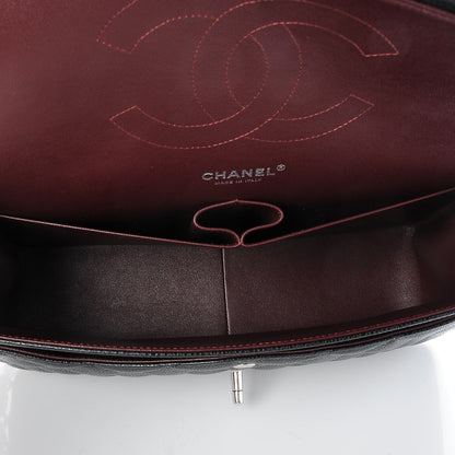 Chanel Caviar Quilted Jumbo Double Flap Black 6 of 9