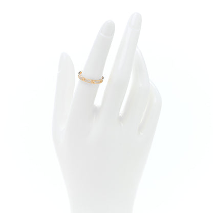 Cartier 18K Yellow Gold Diamond 2.6mm LOVE Paved Band Ring 53 6.25 2 of 4