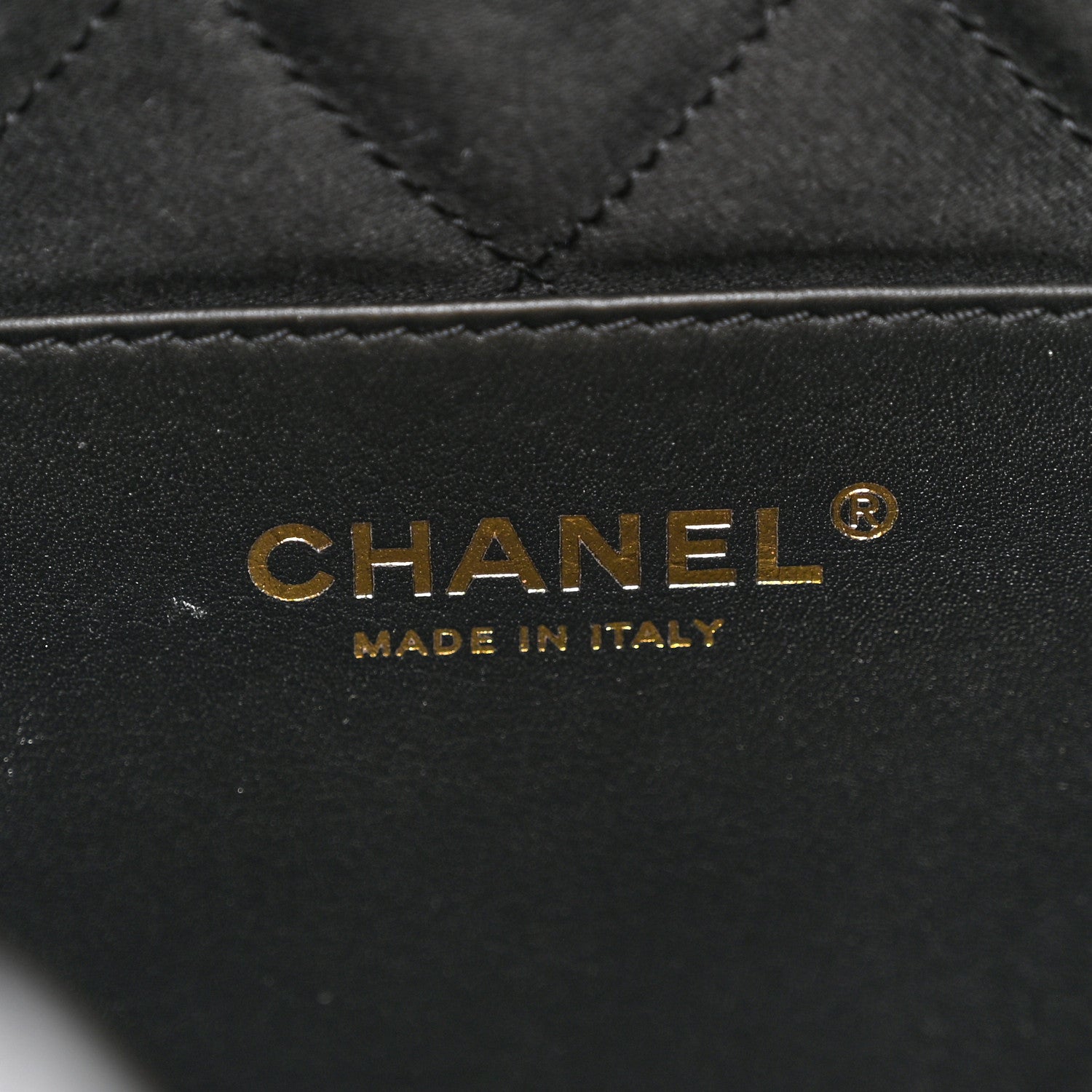 Chanel Shiny Calfskin Quilted Mini Chanel 22 Black 6 of 10