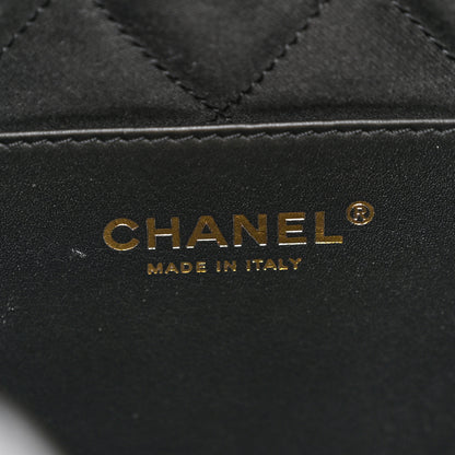 Chanel Shiny Calfskin Quilted Mini Chanel 22 Black 6 of 10