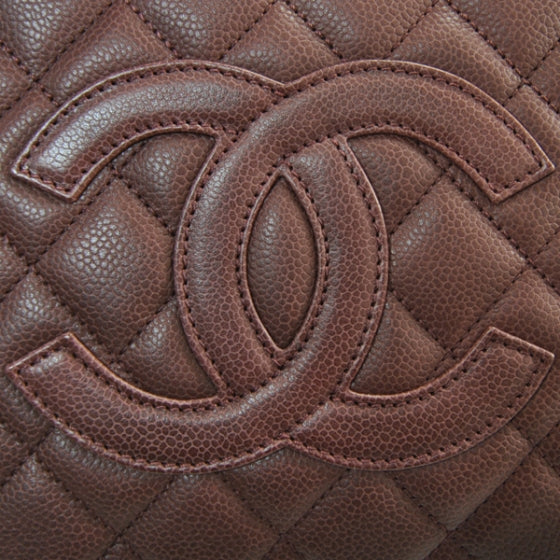 Chanel Caviar Petit Shopping Tote PST Bordeaux 11 of 11