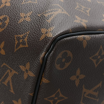 Louis Vuitton Monogram Macassar Keepall Bandouliere 45 10 of 10