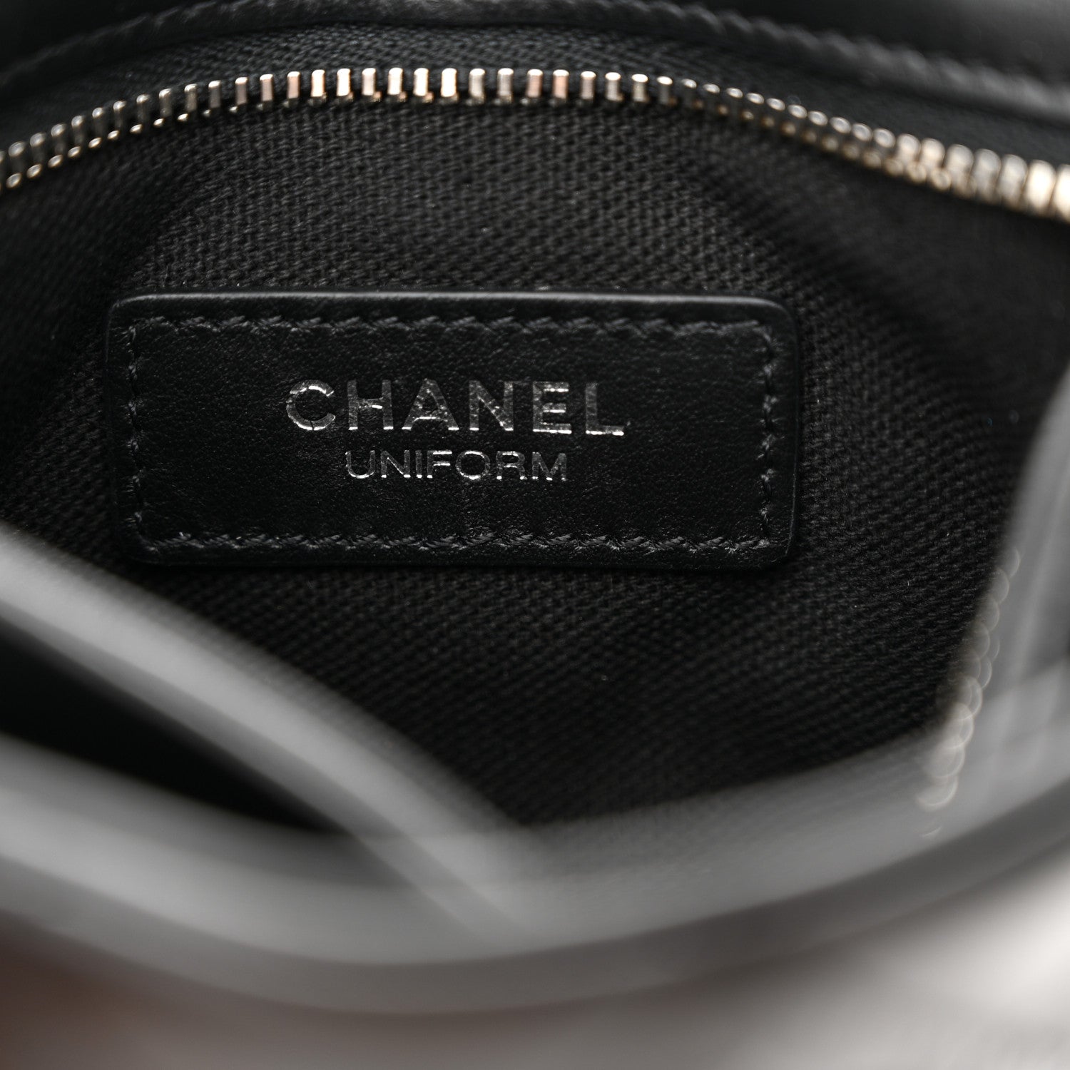 Chanel Lambskin Quilted Crossbody Bag Black 7 of 11