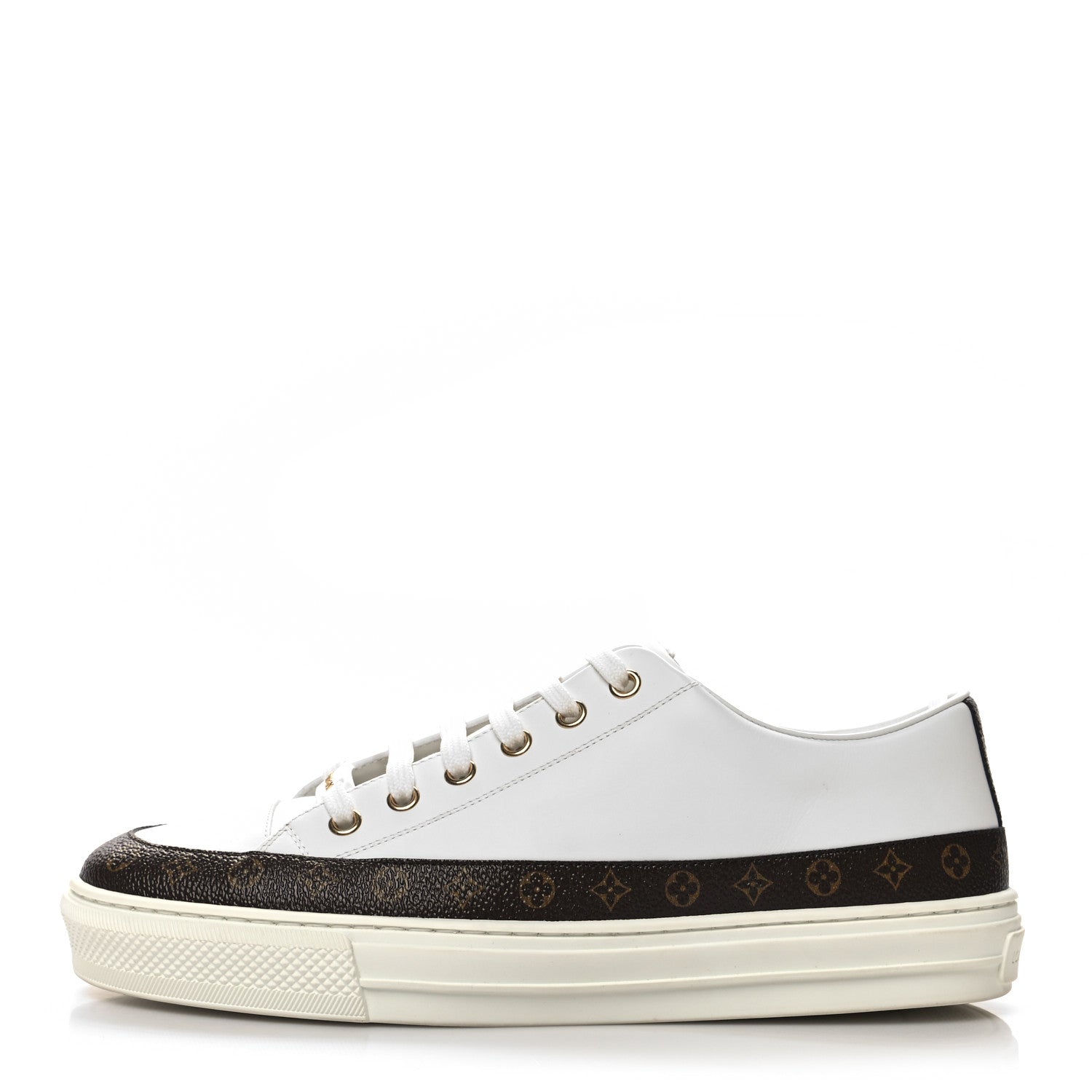 Louis Vuitton Monogram Womens Stellar Sneakers 39 White 1 of 7