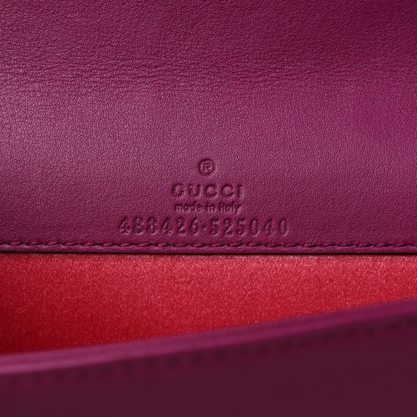 Velvet Matelasse GG Marmont Mini Bag Fuchsia Violet Cyclamen
