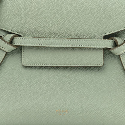 Celine Grained Calfskin Nano Belt Bag Jade 9 of 13
